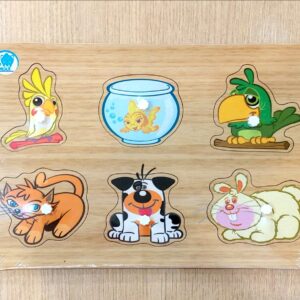 Queb Cabeça com pinos animais domésticos