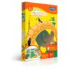 Queb Cabeça 100 peças Dia no Zoológico (Cópia)