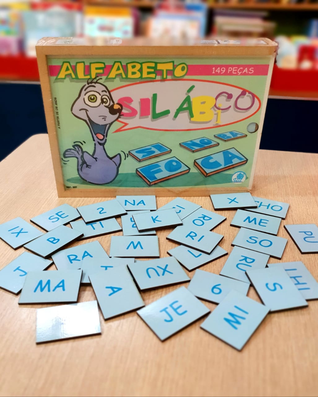 Alfabeto silábico 149 peças