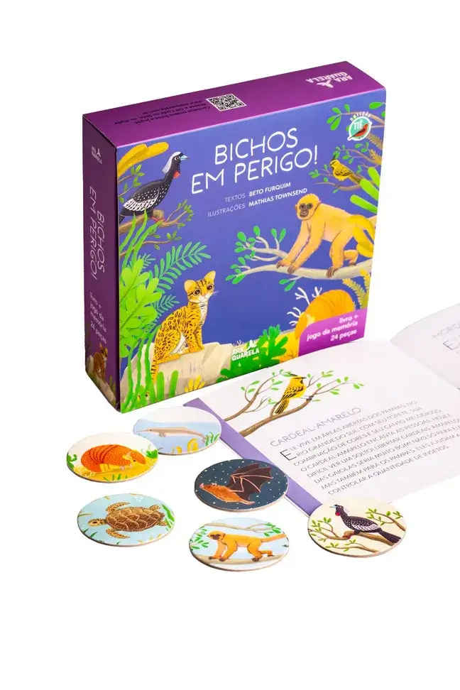 Bichos em Perigo (livro e jogo da memória) - Image 2